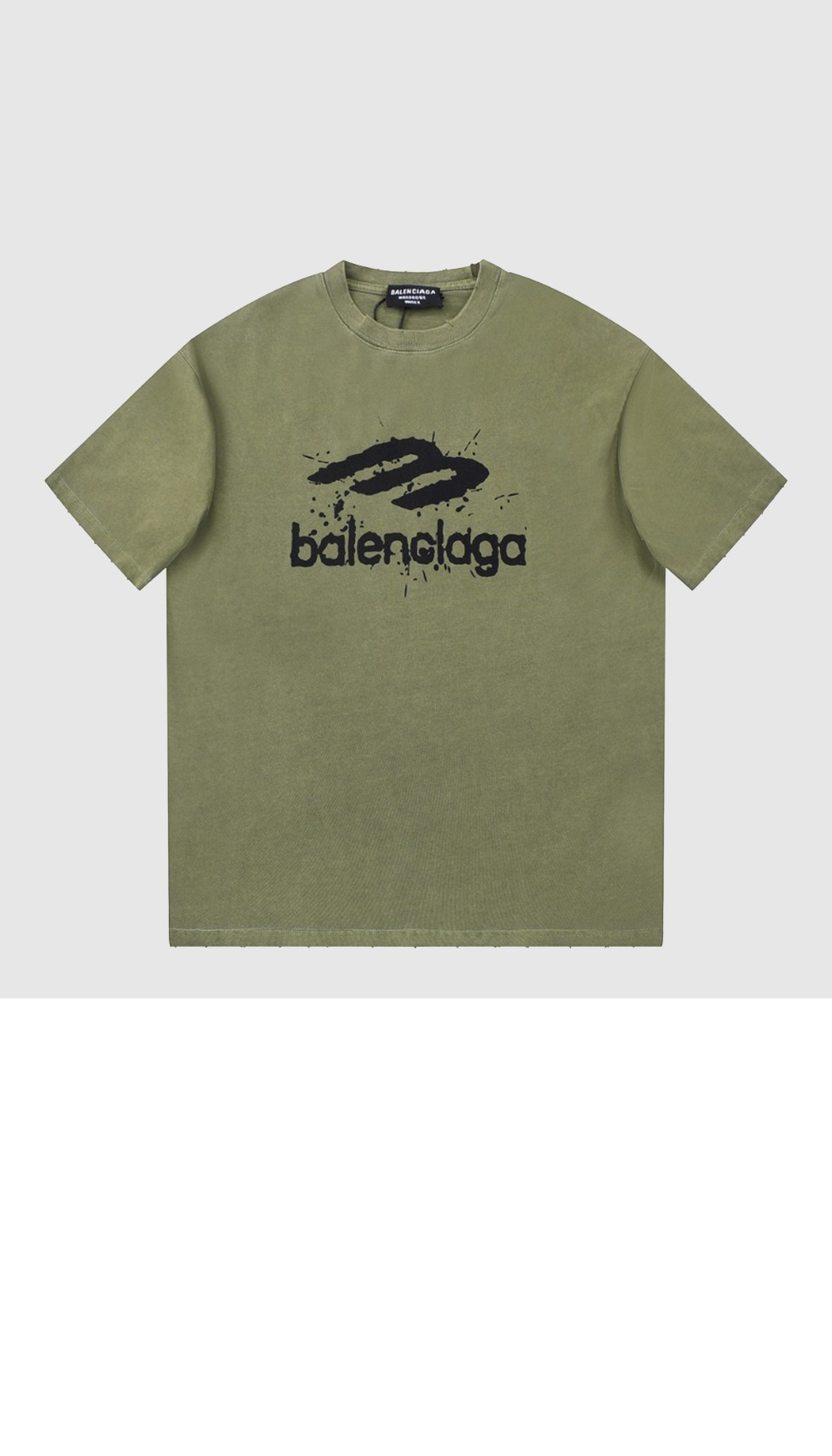 발렌시아가 플라워 코튼 톱