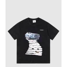 버버리 플라워 코튼 티셔츠