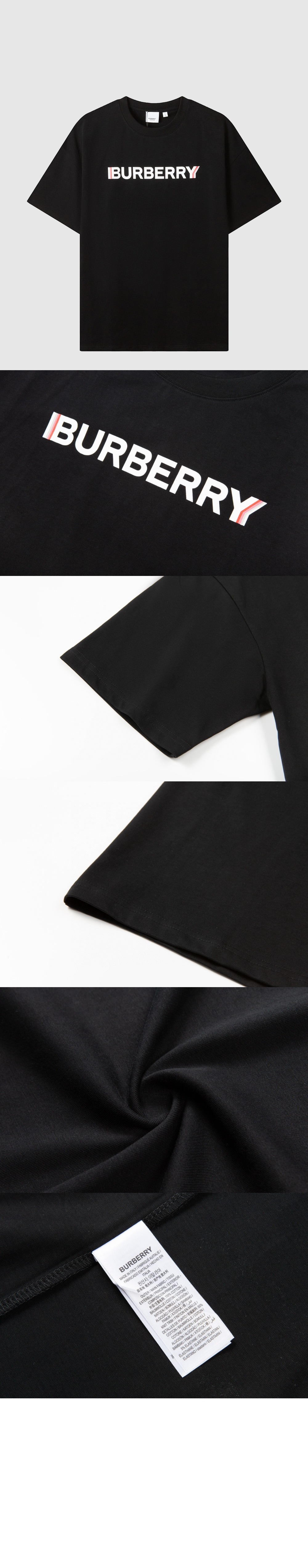 버버리 코튼 티셔츠