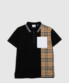 버버리 코튼 폴로셔츠