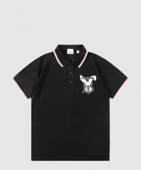 버버리 코튼 폴로셔츠