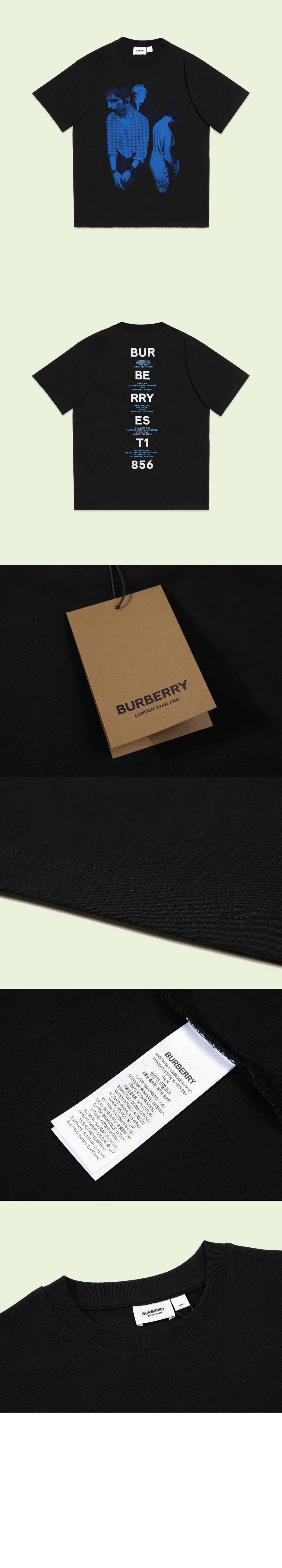 버버리 코튼 티셔츠