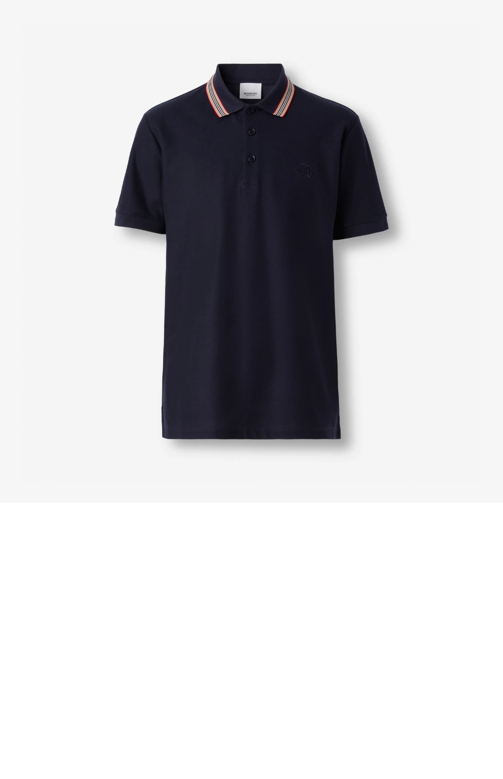 버버리 코튼 폴로셔츠