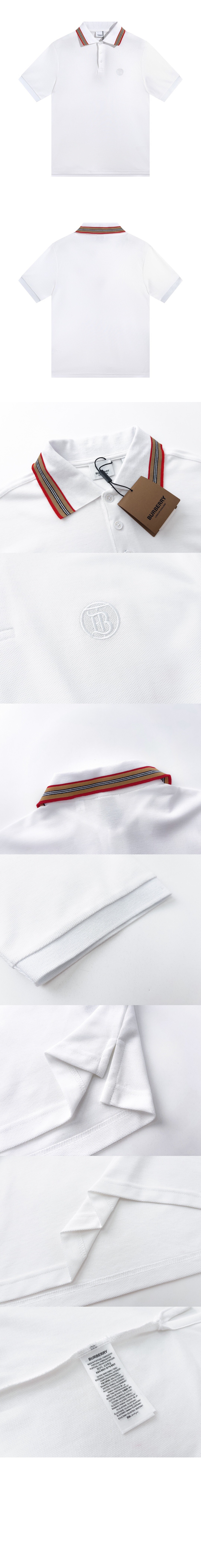 버버리 코튼 폴로셔츠