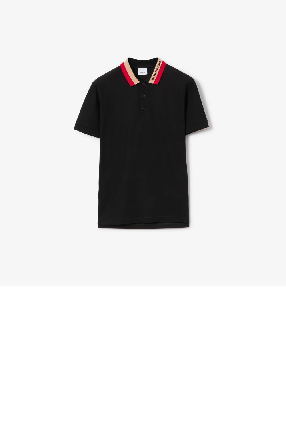 버버리 코튼 폴로셔츠