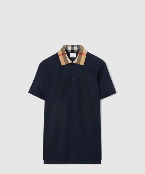 버버리 코튼 폴로셔츠