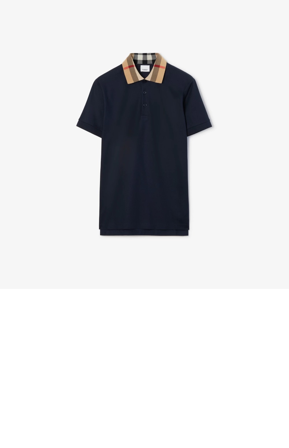 버버리 코튼 폴로셔츠