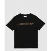 버버리 로고 코튼 저지 티셔츠