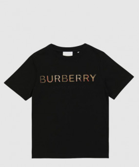 버버리 로고 코튼 저지 티셔츠
