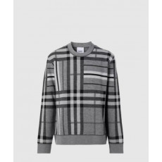 버버리 자카드 스웨터