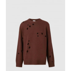 버버리 컷 아웃 울 스웨터