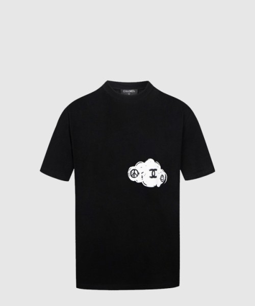 샤넬 플라워 코튼 톱