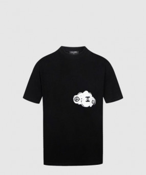 샤넬 플라워 코튼 톱