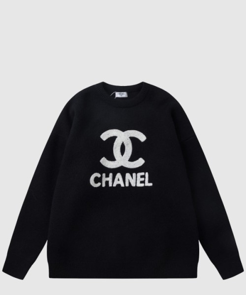 샤넬 로고 프린트 긴팔