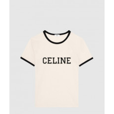 셀린느 레귤러 티셔츠 코튼 저지