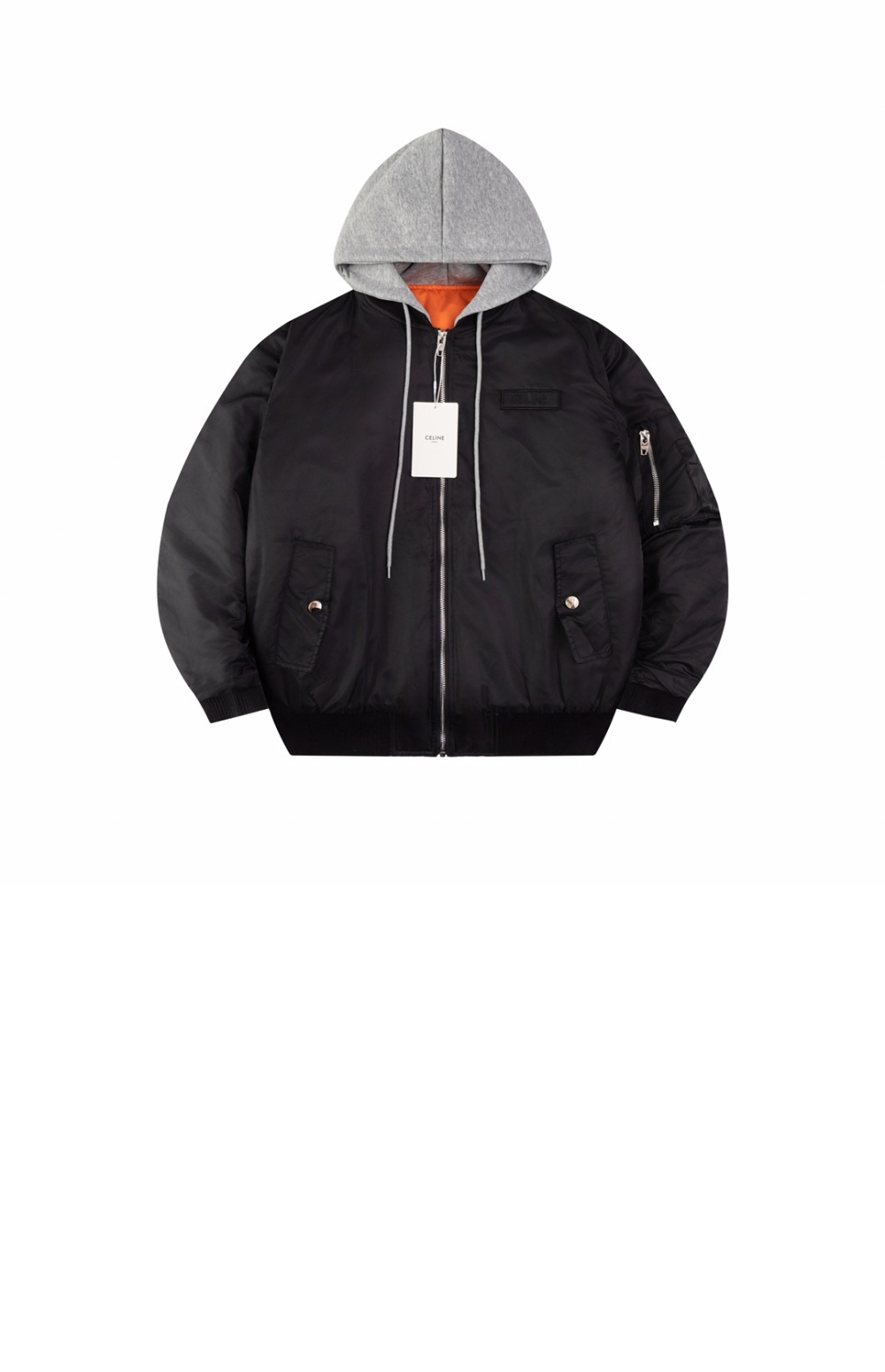 셀린느 로고 집업 자켓