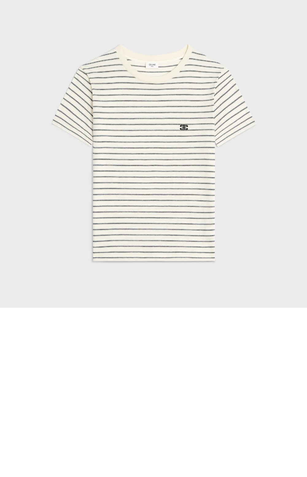 셀린느 트리옹프 레귤러 티셔츠