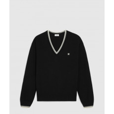 셀린느 트리옹프 V넥 스웨터 울