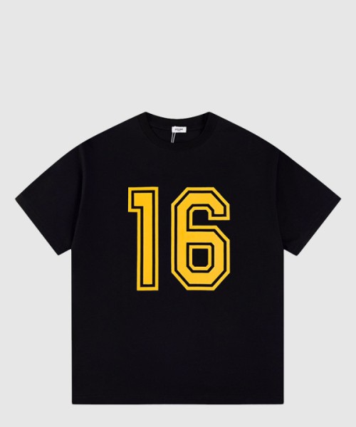 셀린느 로고 프린트 반팔