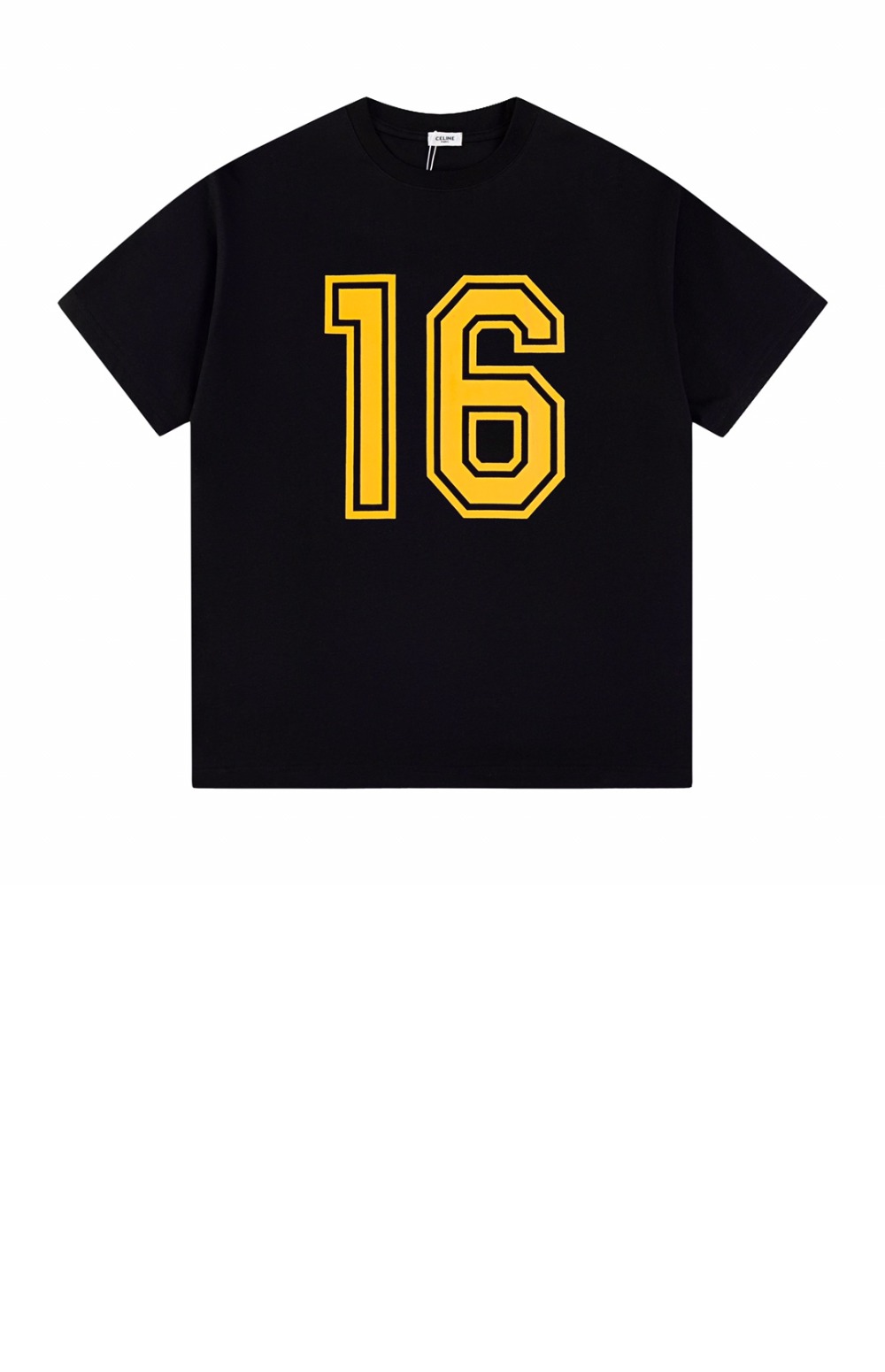 셀린느 로고 프린트 반팔