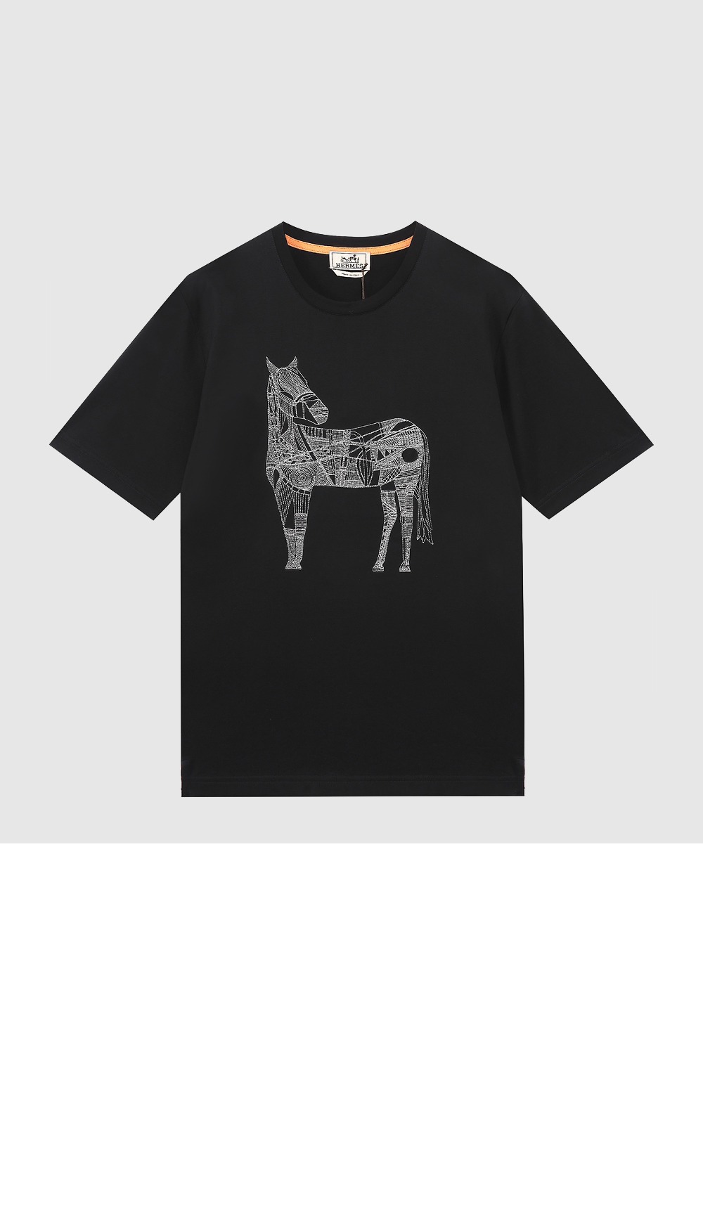 에르메스 플라워 코튼 톱