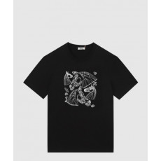 에르메스 플라워 코튼 톱