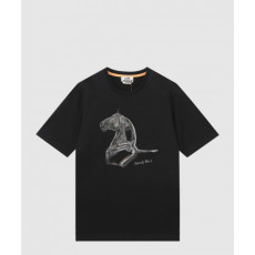 에르메스 플라워 코튼 톱