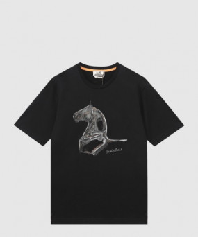 에르메스 플라워 코튼 톱