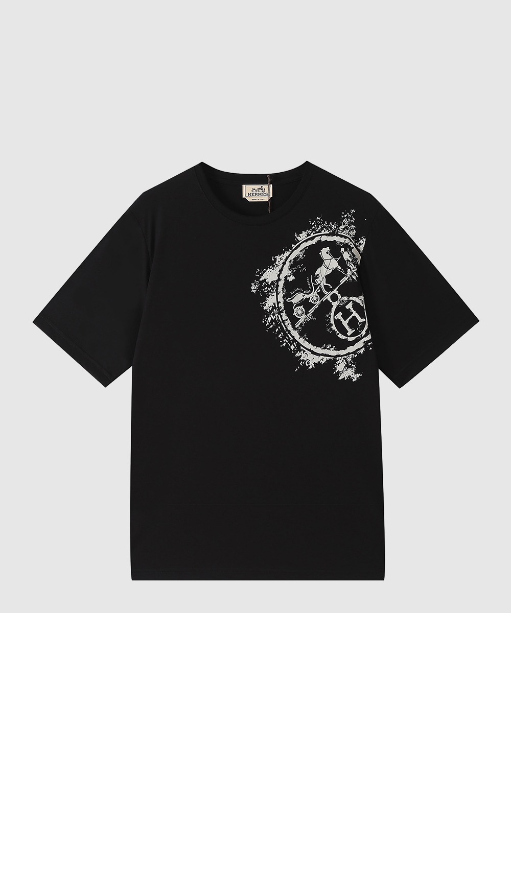 에르메스 플라워 코튼 톱