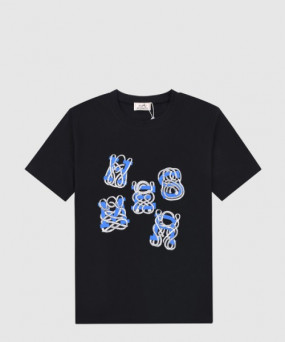 에르메스 플라워 코튼 톱