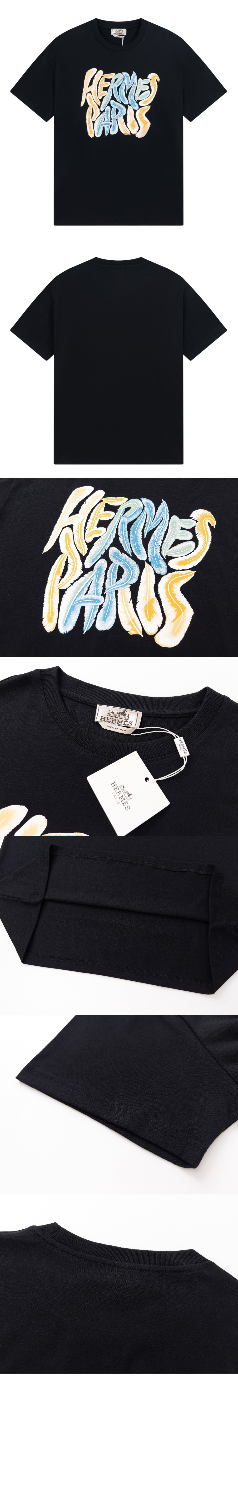 에르메스 플라워 코튼 톱