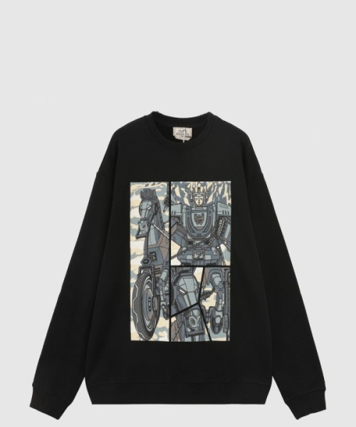 에르메스 플라워 코튼 톱