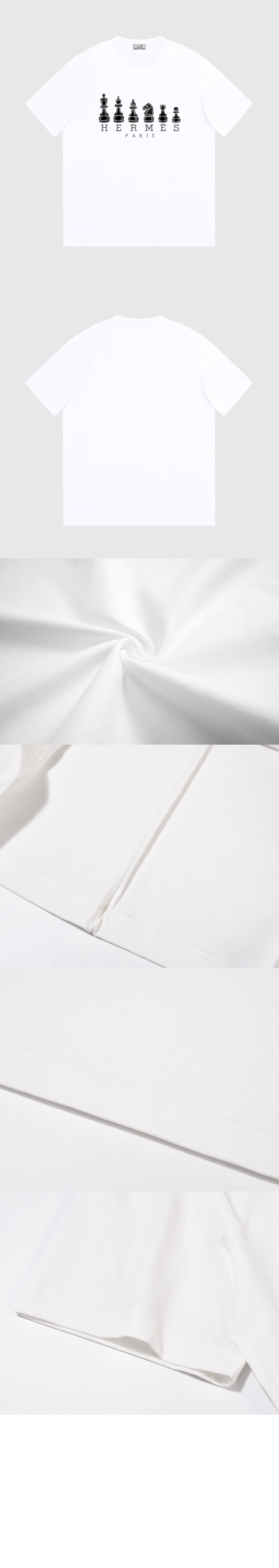 에르메스 플라워 코튼 톱