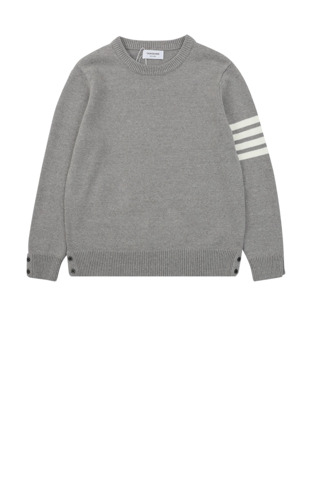 톰브라운 프린트 니트 톱