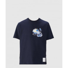 톰브라운 로고 프린트 반팔