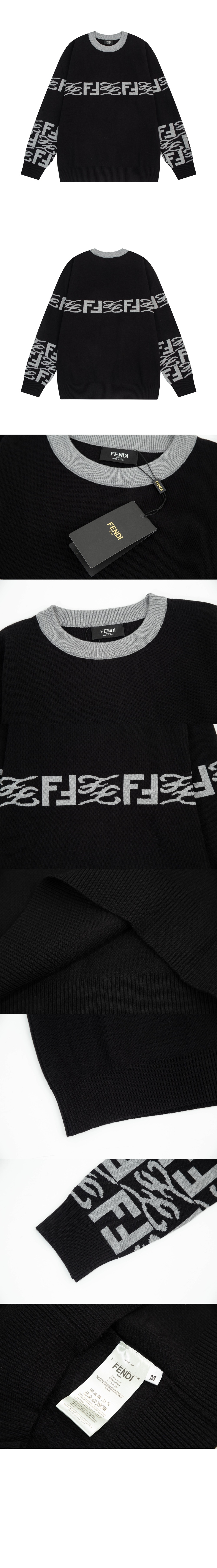 펜디 크루넥 스웨터