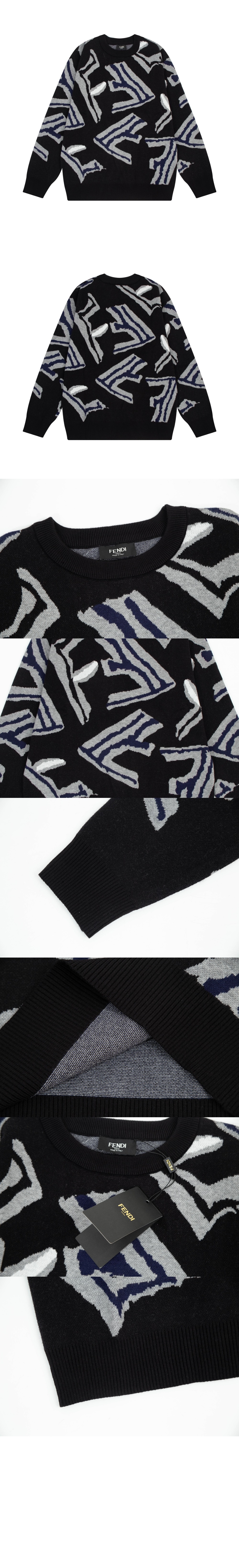 펜디 크루넥 스웨터