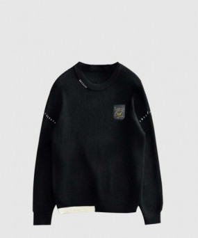 펜디 로고 니트 상의