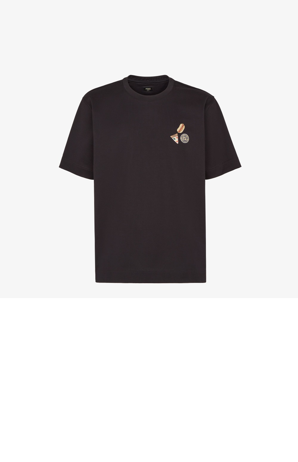 펜디 로고 프린트 반팔