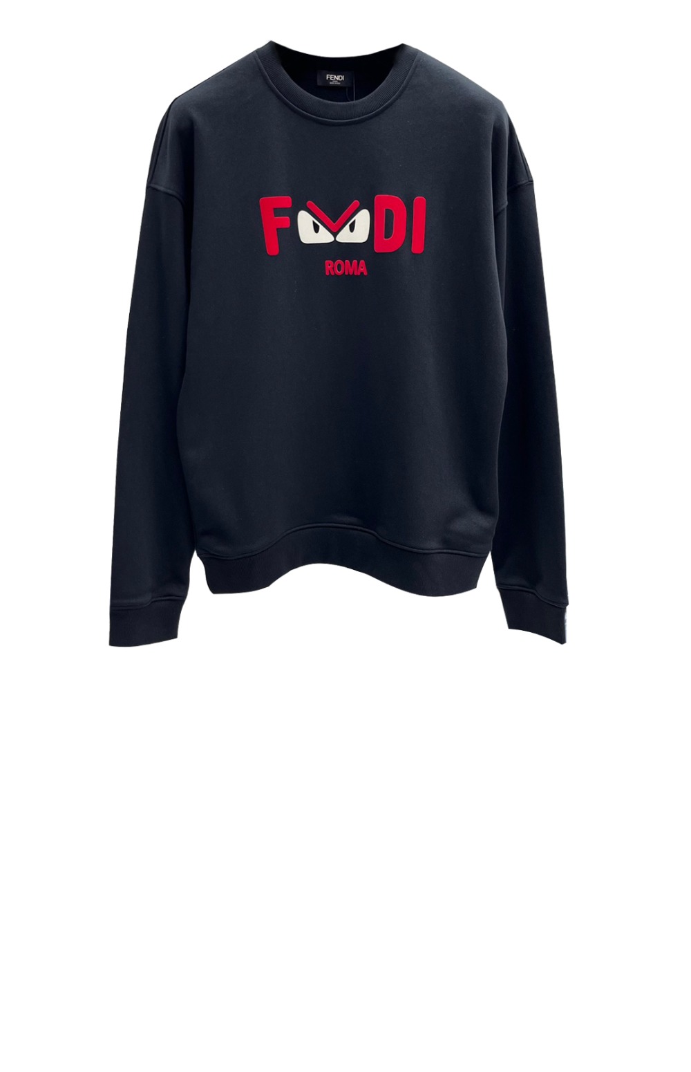 펜디 로고 프린트 면 톱