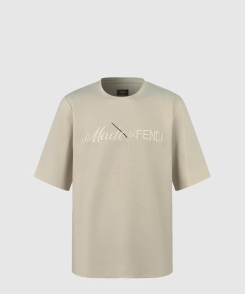 펜디 로고 프린트 반팔