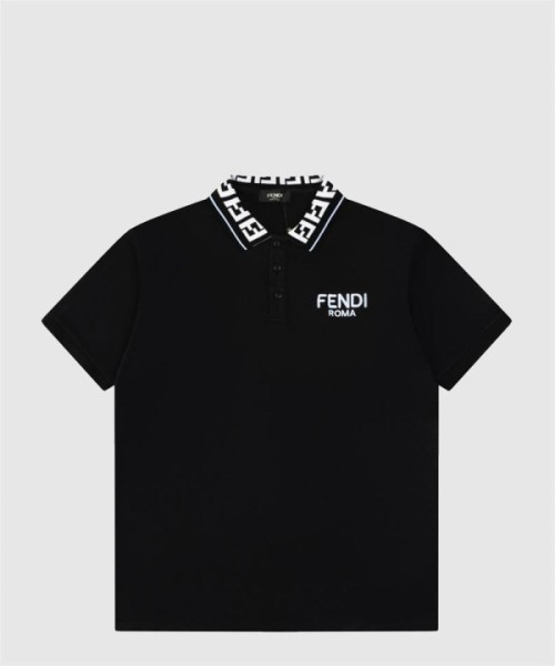 펜디 로고 프린트 반팔