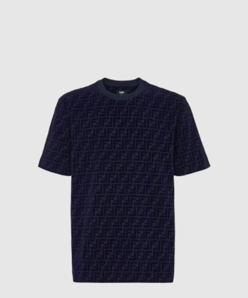 펜디 플라워 코튼 톱