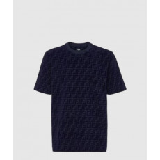 펜디 플라워 코튼 톱