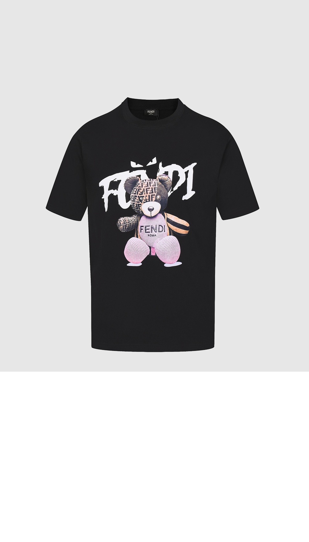 펜디 플라워 코튼 톱