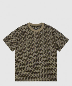 펜디 로고 프린트 반팔