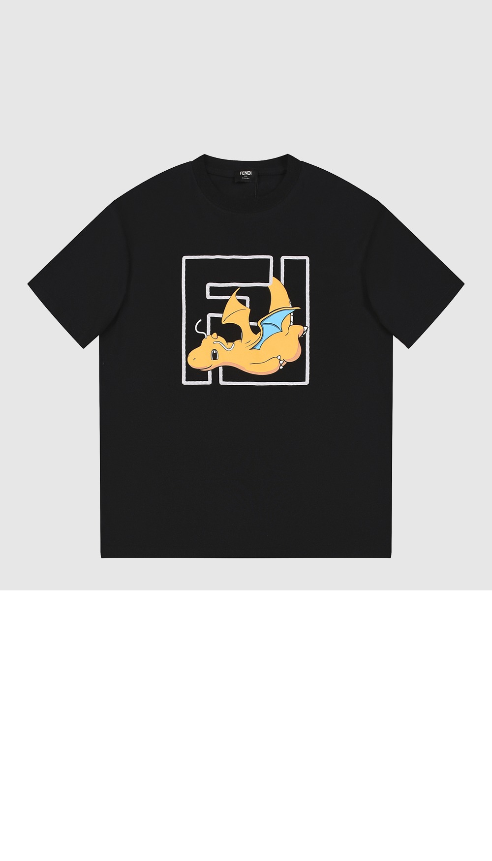 펜디 플라워 코튼 톱