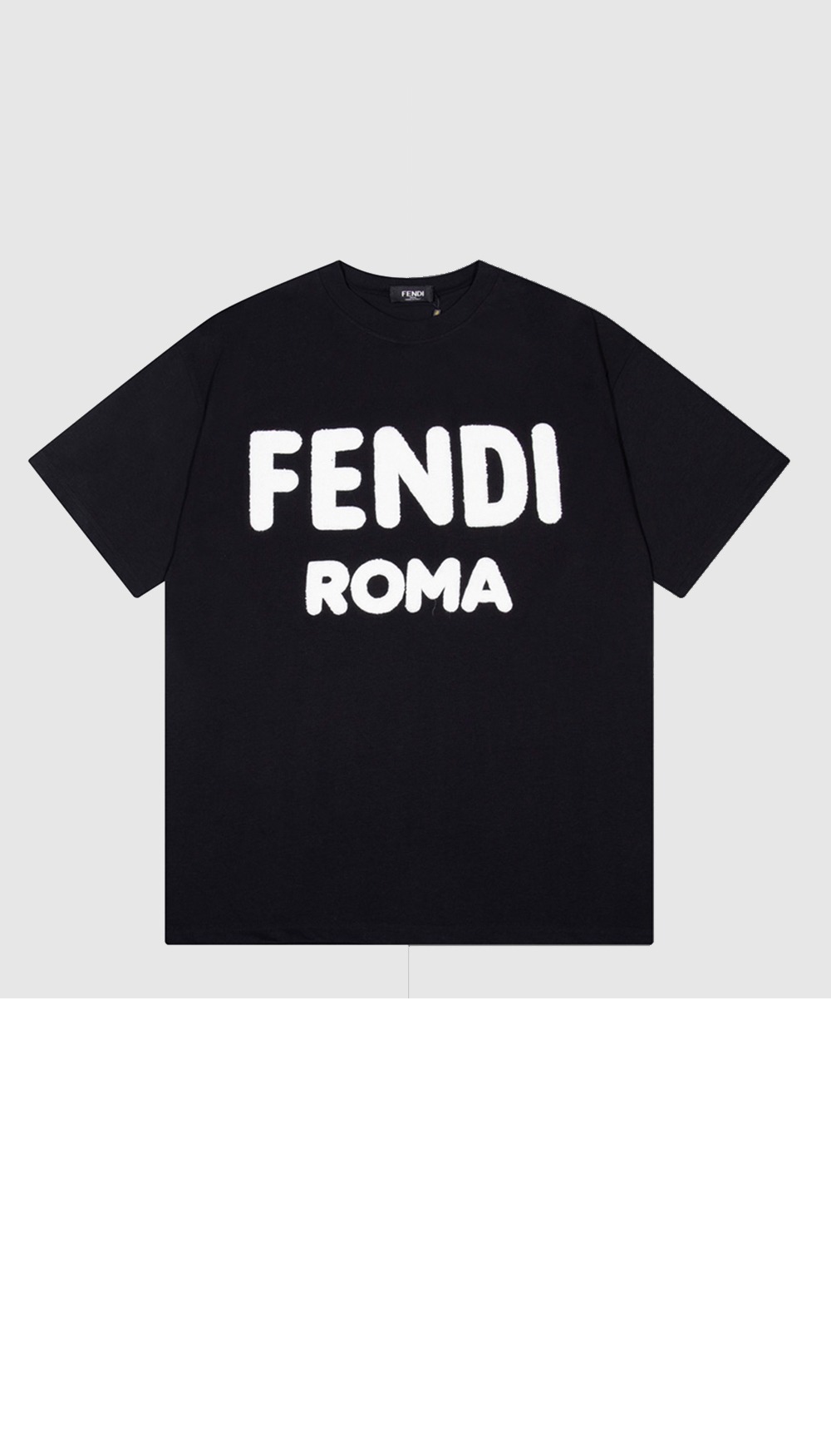 펜디 로고 프린트 반팔