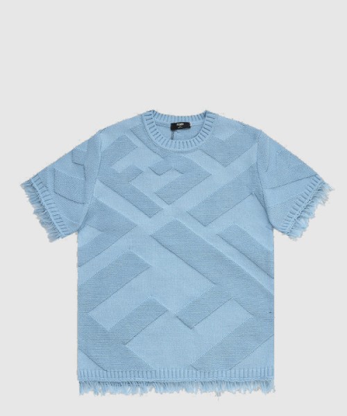 펜디 로고 프린트 반팔