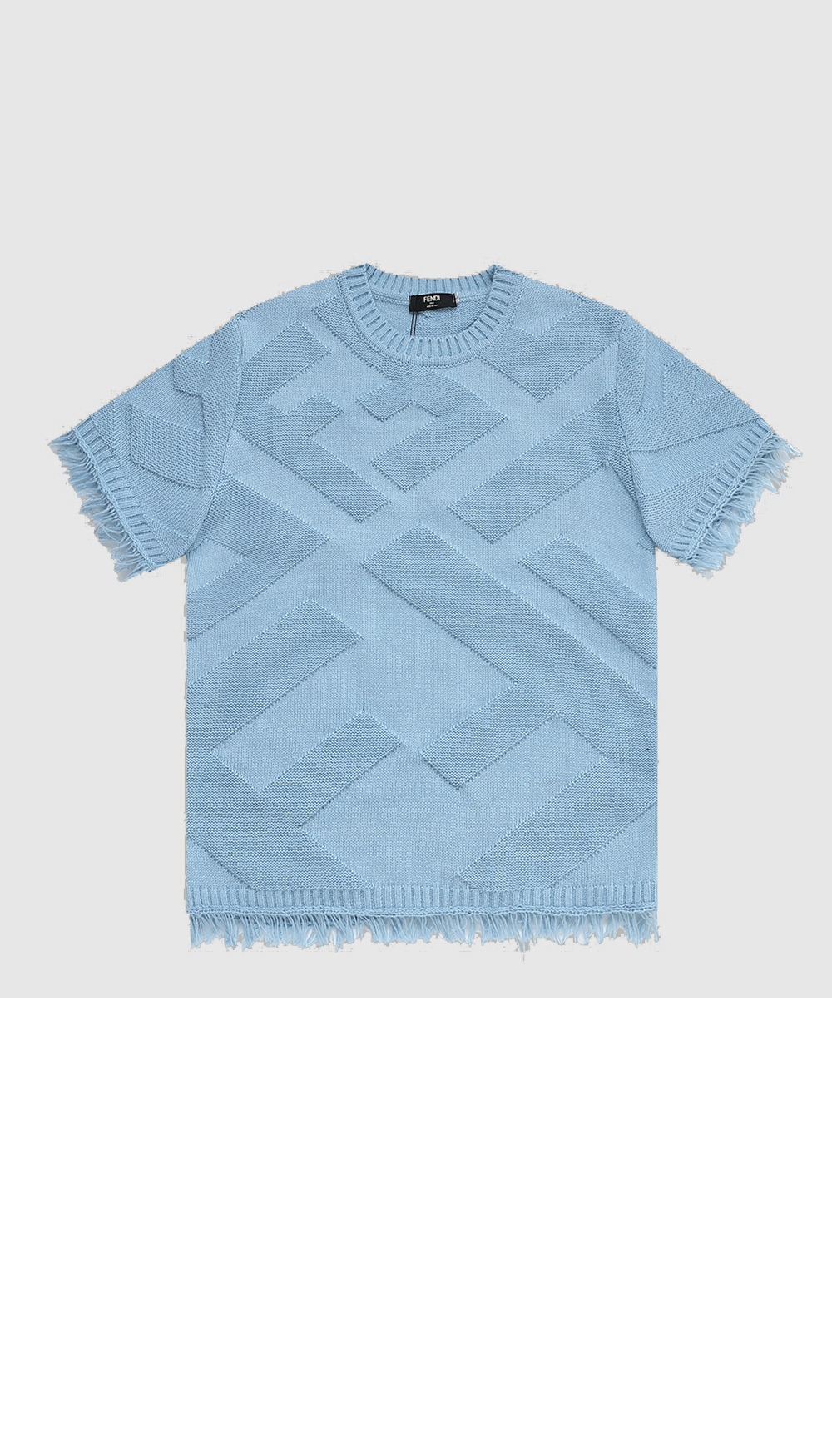 펜디 로고 프린트 반팔